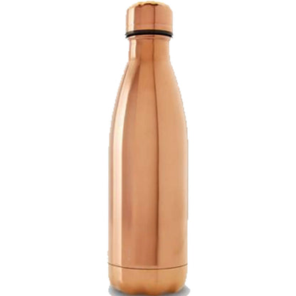 Water Bottle - Stainless Steel and Reusable - Copper