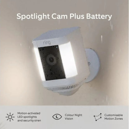 Ring Spotlight Cam Plus Battery Full HD 1080p WiFi Security Camera