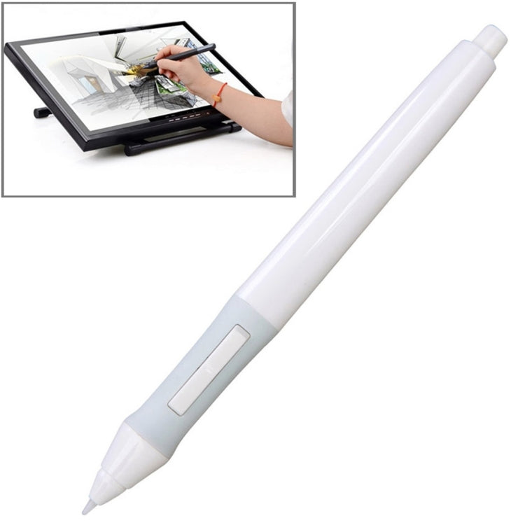 Stylet de remplacement professionnel sans fil Huion PEN-68 pour tablette graphique Huion 420 / H420 / K56 / H58L / 680S (blanc)