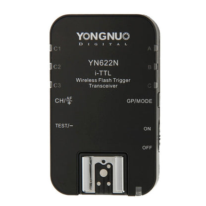 YONGNUO YN622N-KIT i-TTL Wireless Flash Trigger Controller + Transceiver Kit for Nikon Camera