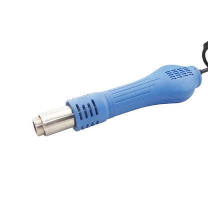BEST BST-858D AC 220V 50Hz 650W Affichage LED Pistolet à Air Chaud Sans Plomb à Température Réglable avec Vent Hélicoïdal (Bleu)