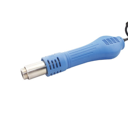 BEST BST-898D Pistolet à air chaud sans plomb à température réglable avec affichage LED 2 en 1 AC 220V 720W avec station de soudage et fer à souder, prise UE (bleu)