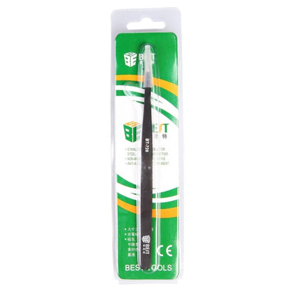 BEST BST-728 202 Stainless Steel Anti-static Tip Tweezers