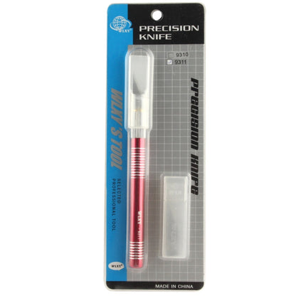 WLXY-9311, WLXY Tool Precision Knife with Replaceable Blade for Mat Cutting / Model Making / Etching / Carving / Scoring / Trimming, OAL: 145mm, Size: 121mm x 10mm Diameter