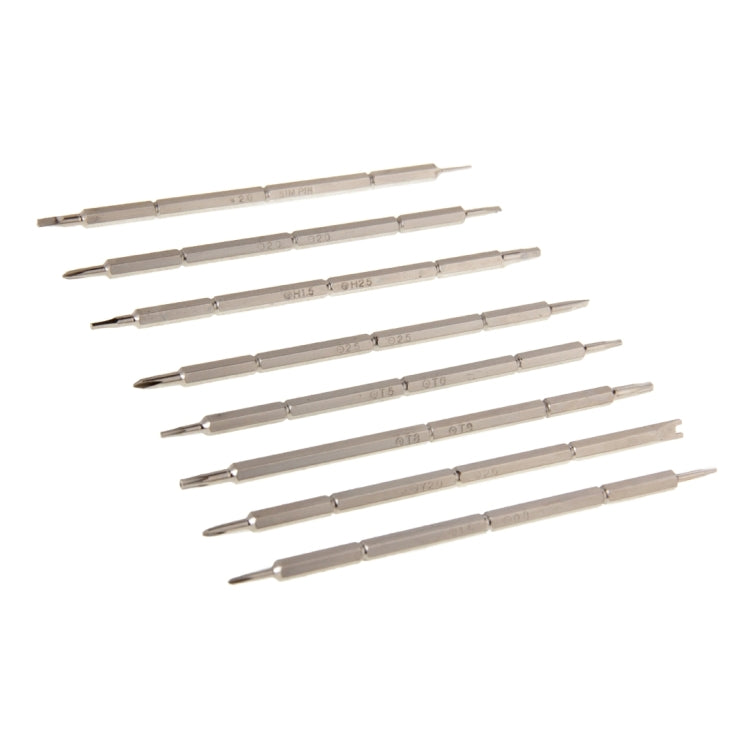 JAKEMY JM-8124 9 in 1 2-Ways Design Screwdriver Professional Hardware Tools