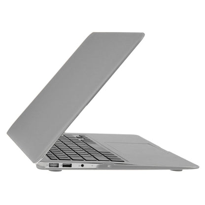 ENKAY for Macbook Air 11.6 inch (US Version) / A1370 / A1465 Hat-Prince 3 in 1 Frosted Hard Shell Plastic Protective Case with Keyboard Guard & Port Dust Plug(Silver)