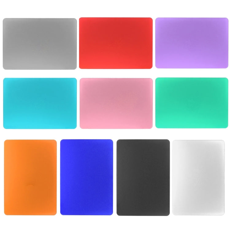 ENKAY pour Macbook Air 13,3 pouces (version US) / A1369 / A1466 Hat-Prince Coque de protection rigide mate 3 en 1 avec protection de clavier et cache anti-poussière de port (argent)