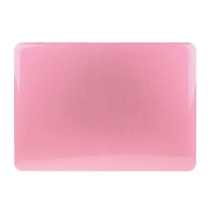 ENKAY for Macbook Air 11.6 inch (US Version) / A1370 / A1465 Hat-Prince 3 in 1 Crystal Hard Shell Plastic Protective Case with Keyboard Guard & Port Dust Plug(Pink)