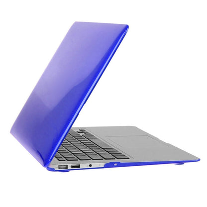 ENKAY pour Macbook Air 13,3 pouces (version américaine) / A1369 / A1466 Hat-Prince 3 en 1 coque de protection rigide en plastique avec protection de clavier et cache anti-poussière (bleu foncé)