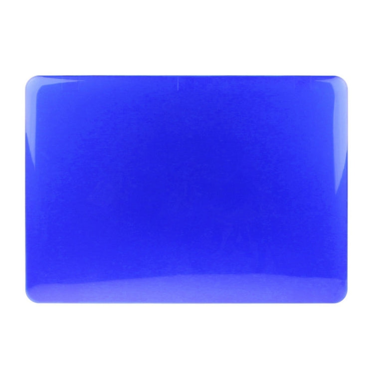 ENKAY pour Macbook Air 13,3 pouces (version américaine) / A1369 / A1466 Hat-Prince 3 en 1 coque de protection rigide en plastique avec protection de clavier et cache anti-poussière (bleu foncé)