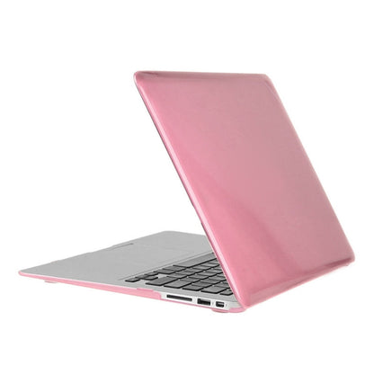 ENKAY pour Macbook Air 13,3 pouces (version américaine) / A1369 / A1466 Hat-Prince 3 en 1 coque de protection rigide en plastique avec protection de clavier et bouchons anti-poussière pour ports (rose)