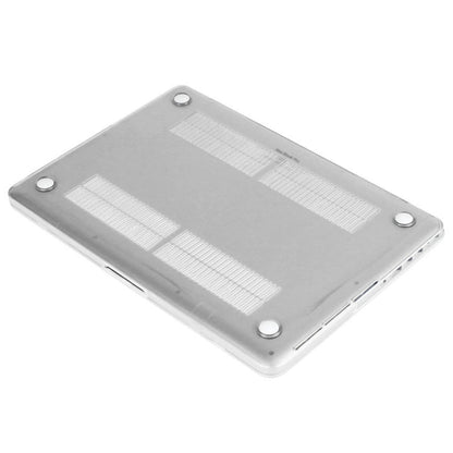 ENKAY for Macbook Pro Retina 13.3 inch (US Version) / A1425 / A1502 Hat-Prince 3 in 1 Crystal Hard Shell Plastic Protective Case with Keyboard Guard & Port Dust Plug(White)