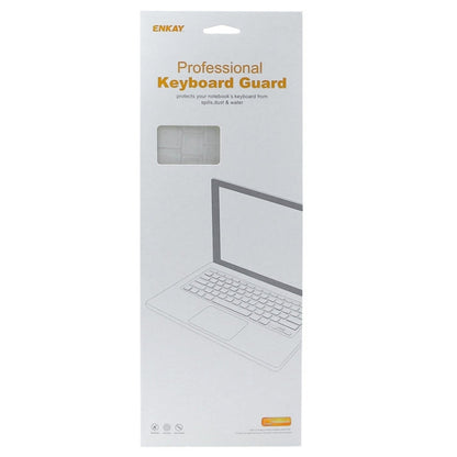 ENKAY for Macbook Pro 15.4 inch (US Version) / A1286 Hat-Prince 3 in 1 Crystal Hard Shell Plastic Protective Case with Keyboard Guard & Port Dust Plug(Black)