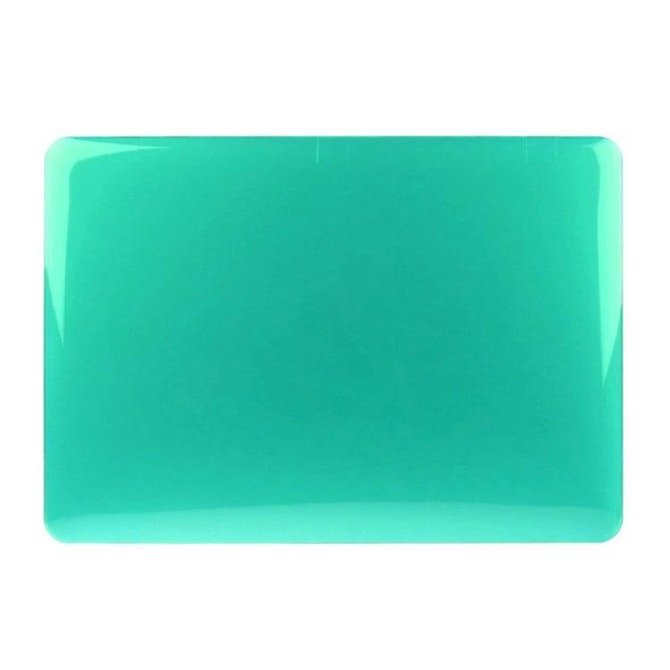 ENKAY for Macbook Pro 15.4 inch (US Version) / A1286 Hat-Prince 3 in 1 Crystal Hard Shell Plastic Protective Case with Keyboard Guard & Port Dust Plug(Green)