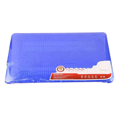 ENKAY for Macbook Pro Retina 15.4 inch (US Version) / A1398 Hat-Prince 3 in 1 Crystal Hard Shell Plastic Protective Case with Keyboard Guard & Port Dust Plug(Dark Blue)