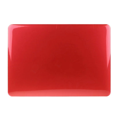 ENKAY for Macbook Pro Retina 15.4 inch (US Version) / A1398 Hat-Prince 3 in 1 Crystal Hard Shell Plastic Protective Case with Keyboard Guard & Port Dust Plug(Red)