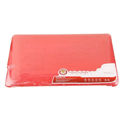 ENKAY for Macbook Pro Retina 15.4 inch (US Version) / A1398 Hat-Prince 3 in 1 Crystal Hard Shell Plastic Protective Case with Keyboard Guard & Port Dust Plug(Red)