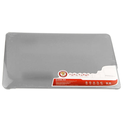 ENKAY for Macbook Pro 15.4 inch (US Version) / A1286 Hat-Prince 3 in 1 Frosted Hard Shell Plastic Protective Case with Keyboard Guard & Port Dust Plug(Grey)