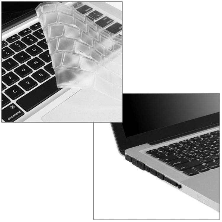 ENKAY pour Macbook Pro 15,4 pouces (version américaine) / A1286 Hat-Prince Coque de protection rigide mate 3 en 1 avec protection de clavier et bouchons anti-poussière (violet)