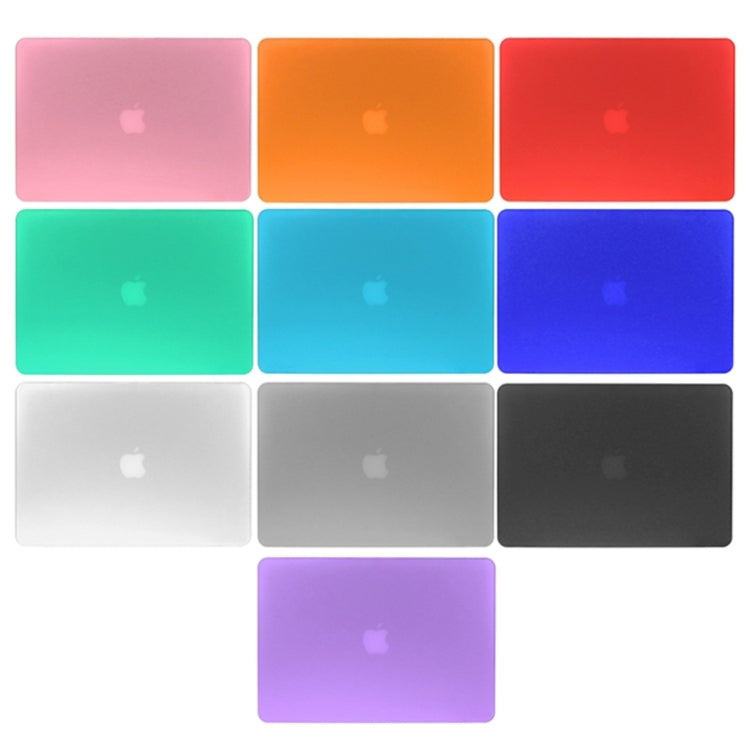 ENKAY for Macbook Pro Retina 15.4 inch (US Version) / A1398 Hat-Prince 3 in 1 Frosted Hard Shell Plastic Protective Case with Keyboard Guard & Port Dust Plug(Red)