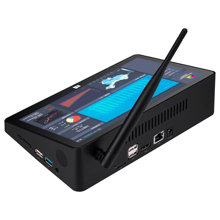 Pipo X9 TV Box 8,9 pouces Écran tactile Android 7.0 Tablette Mini PC, RK3288, Quad Core 1,8 GHz, RAM : 2 Go, ROM : 32 Go, Prise en charge WiFi / Bluetooth / Ethernet / HDMI / Carte TF