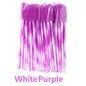 ANNAFRIS 50Pcs  Disposable Eyelash  Brush Soft Head Crystal Eyebrow Brush Lash Extension Brush  Mascara Wand Makeup Tool