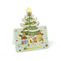 20/10/5/1Pcs Christmas Cards Greeting Invitations Foldable Bronzing Gifts Letter Home Xmas Party Envelope Decoration Accessories