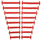 16pcs/lot Silicone Shoelaces No Tie Shoelaces 12 colors Elastic Lace Shoelace Creative Lazy Silicone Laces Rubber Lace