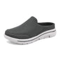 2024 Summer new breathable mesh shoes outdoor non-slip walking shoes comfortable sandals men half slippers casual loafers 35-48