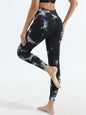 Women's Tie Dye Seamless Yoga Leggings High Waist Scrunch Butt Lifting Tights Soft&Stretchy Workout Skinny Pants