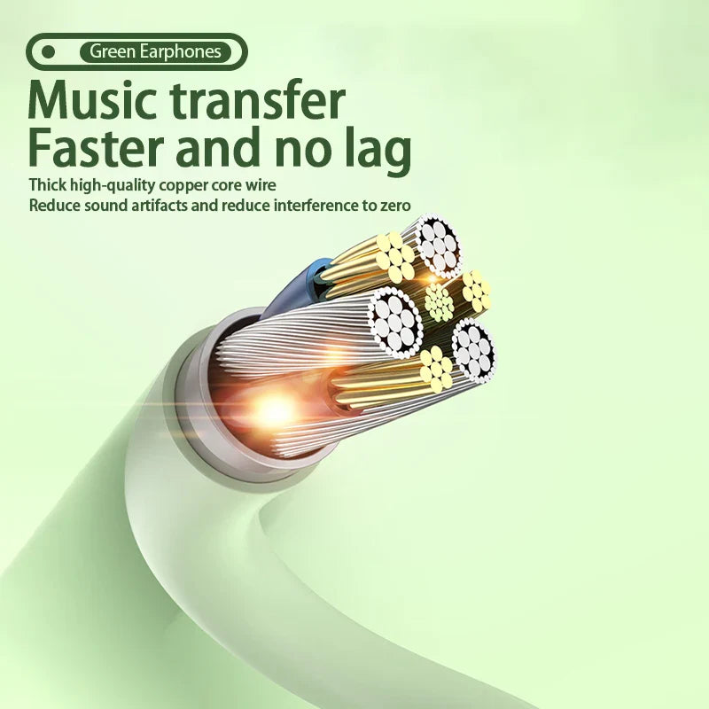 Type C Headphones For Samsung Galaxy S24 S23 S21 S22 Ultra Wired Earphones A53 A52 A34 A54 Note 20 5G 3.5mm Jack Earbud Headset