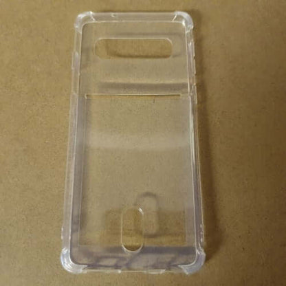 Soft TPU Clear Case With Card Slot - For Samsung S10