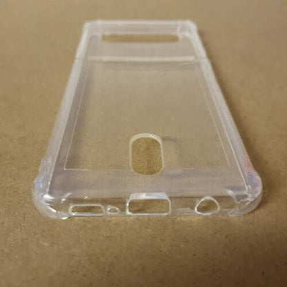 Soft TPU Clear Case With Card Slot - For Samsung S10