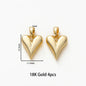 4pcs/lot 14K 18K Gold Plated Heart Charm with Jump Ring Necklace Making Supplies Solid Love Pendant For DIY Jewelry Accessories