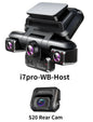 Car dash camera with advanced parking radar assistance