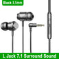 For Samsung 90° Jack Wired Gaming Headset HiFi Surround Sound With Mic Type C 3.5mm Music Headphones For Galaxy S24 23 iPhone 15