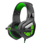 Gaming Headset USB Stereo Surround Wired Headphone with Noise Reduction Mic Earphones for Computer PC Gamer