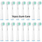 16/20PCS Brush Head nozzles for Oral B Electric Toothbrush Replacement Head Refill Sensitive Floss Cross Action for Oralb