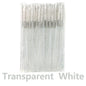 ANNAFRIS 50Pcs  Disposable Eyelash  Brush Soft Head Crystal Eyebrow Brush Lash Extension Brush  Mascara Wand Makeup Tool