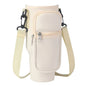 40oz Neoprene Water Bottle Carrier Bag For Stanley Quencher Cup Sleeve with Adjustable Shoulder Strap Water Bottle Holder Pouch
