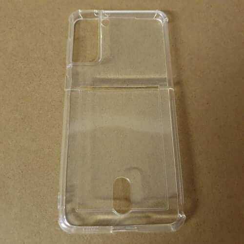 Soft TPU Clear Case With Card Slot - For Samsung S21+