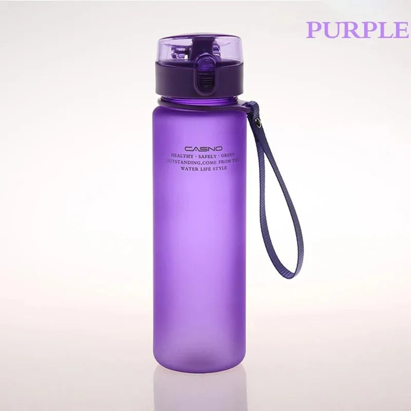 400/560ml Water Bottle Sport Frosted Tour Outdoor Leak Proof Seal Child School Water Bottles for Girl Drinkware Water Bottles
