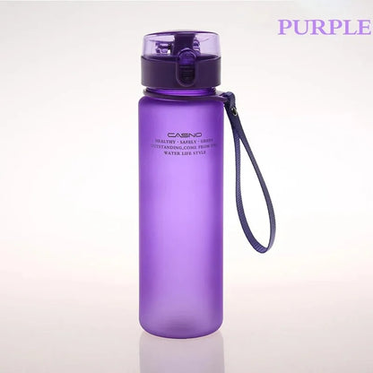400/560ml Water Bottle Sport Frosted Tour Outdoor Leak Proof Seal Child School Water Bottles for Girl Drinkware Water Bottles