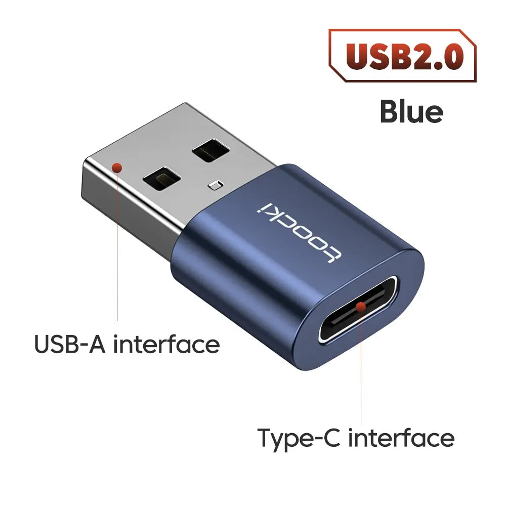 Toocki OTG USB 3.0 To Type C Adapter Micro To Type C Male To USB 2.0 Female Converter for Macbook Xiaomi Samsung OTG Connector