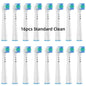 16/20PCS Brush Head nozzles for Oral B Electric Toothbrush Replacement Head Refill Sensitive Floss Cross Action for Oralb