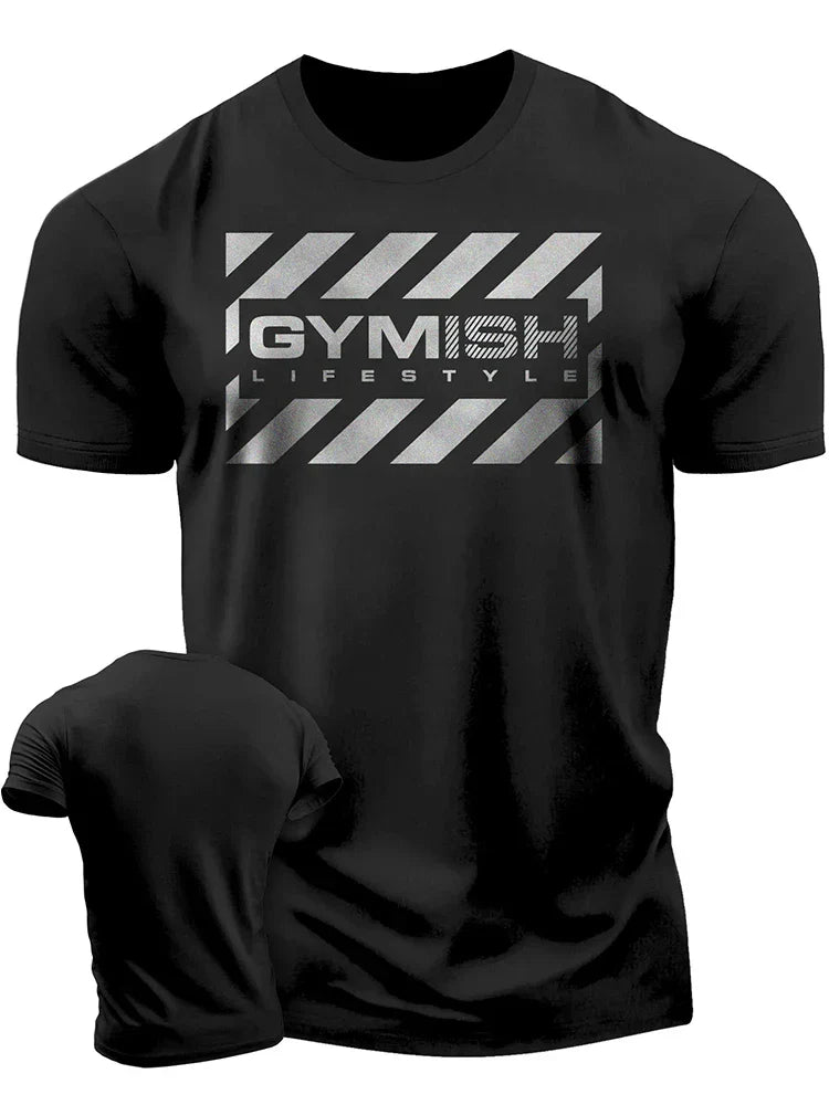 T-shirt homme imprimé 3D à manches courtes pour l'exercice complet, le plaisir et la forme physique. Manches courtes hardcore, nouvelles, belles et branchées.