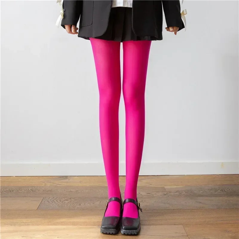 Collants Talenza pour femmes, bas fins, collants, leggings super élastiques grande taille, collants rouges sexy pour femmes, printemps automne hiver