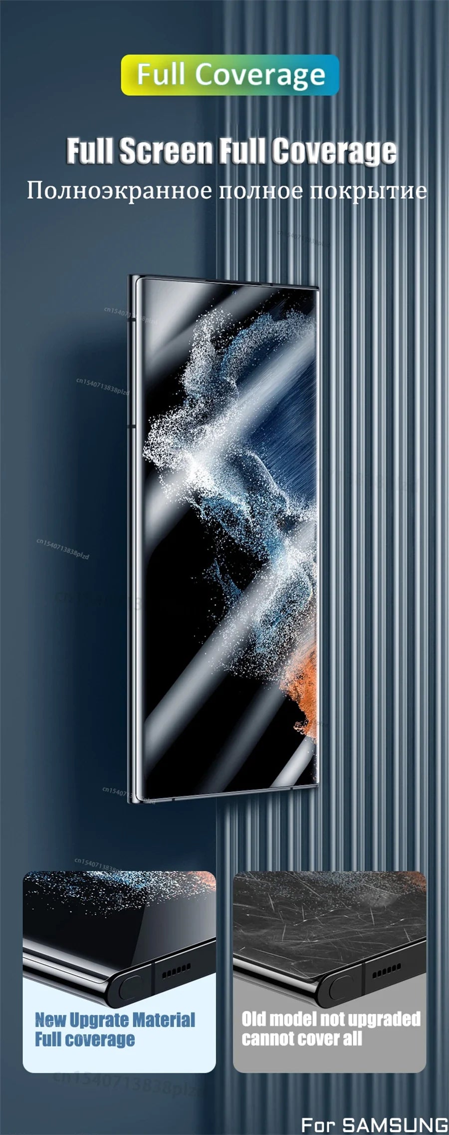 For Samsung Galaxy S24 S23 S22 S21 S20 Plus Ultra Screen Protector Note 20 10 9 S10 S9 Lite FE S10E A55 A35 A54 A34 A15 5G Film