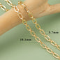 YEGUI C77,diy chain,18k gold rhodium plated,copper,pass REACH,nickel free,jewelry making,charms,diy bracelet necklace,1m/lot