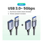 UGREEN USB Extension Cable USB 3.0 Cable for Smart Laptop PC TV Xbox One SSD USB 3.0 2.0 Extender Cord Mini Fast Speed Cable